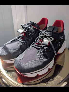 Christian Louboutin Red Runner Donna Glitter sneakers